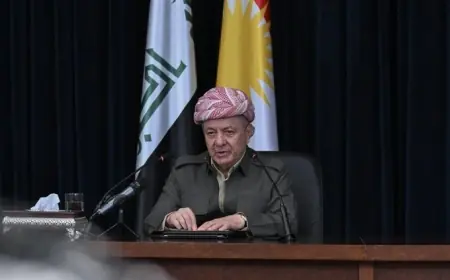 Serok Barzanî bi Dezgeha Bilind a Îlon û Gulanê û Hêzên Xebatê re civiya