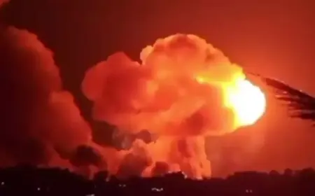 İsrail'den Lübnan'a yoğun bombardıman