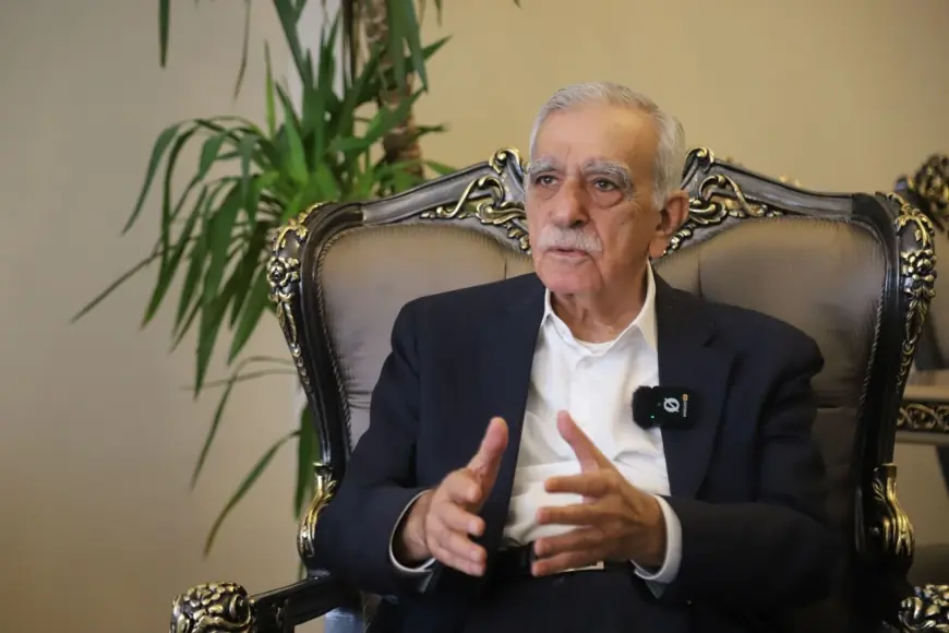 Ahmet Türk: Öcalan’ın Selahaddin Demirtaş’ın tahliyesini istemediği iddiaları yalan
