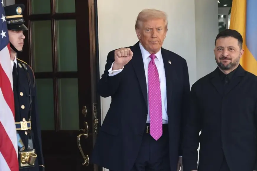 Beyaz Saray'da Trump-Zelenski görüşmesi: 'Savaşı bitirmek istiyoruz'
