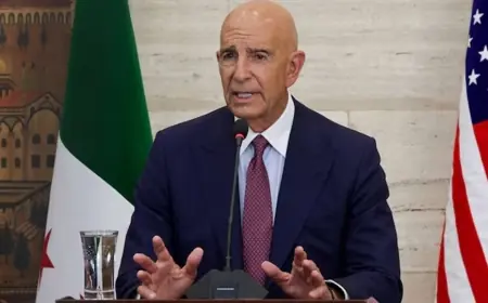 Barrack: Suriye’ye yönelik yaptırımların kaldırılması barışın eksik halkası