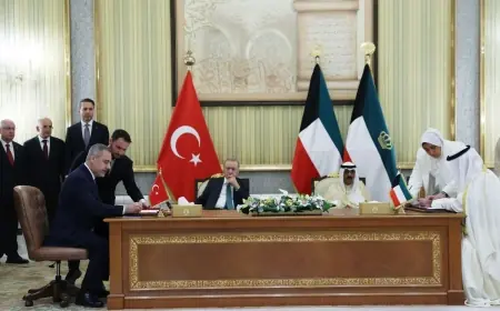 Türkiye ile Kuveyt arasında 4 anlaşma imzalandı