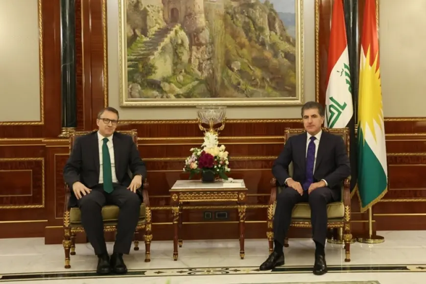 Neçirvan Barzani, Türkiye’nin Bağdat Büyükelçisi İnan’ı kabul etti