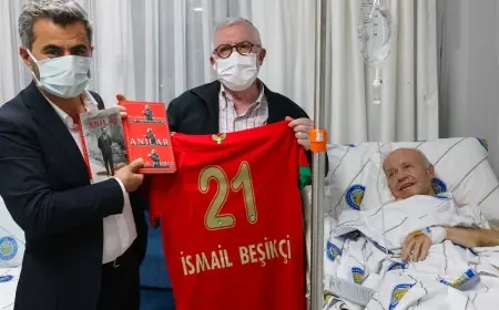 Amedspor Başkanı Nihat Eren’den İsmail Beşikci’ye Ziyaret