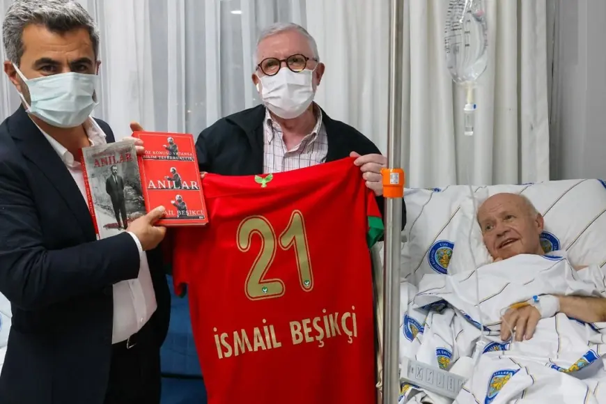 Amedspor Başkanı Nihat Eren’den İsmail Beşikçi’ye Ziyaret