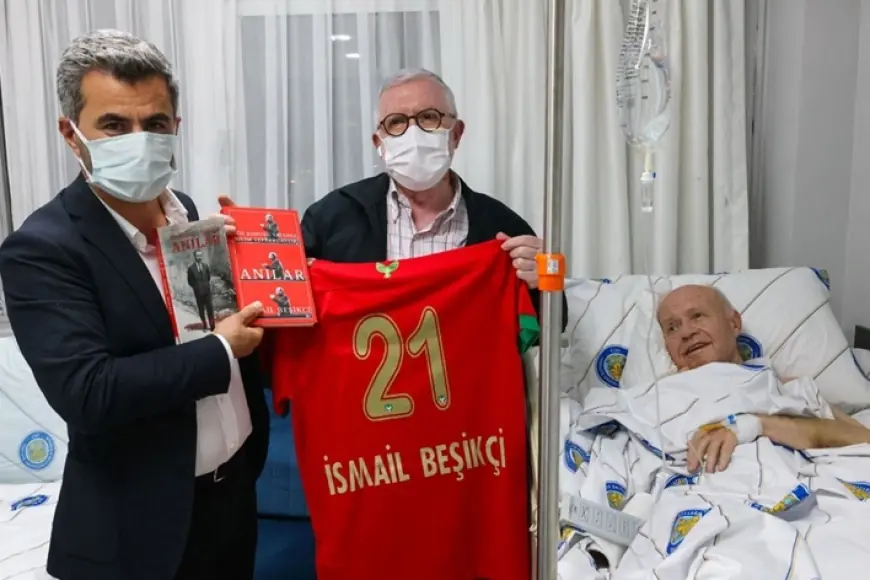 Serokê nû yê Amedsporê çû serdana Îsmaîl Beşîkcî