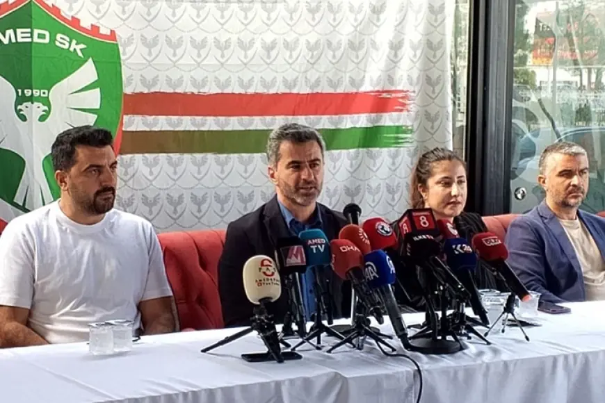 Amedspor Başkanı: Amacımız bu sene Süper Lig'e çıkmak