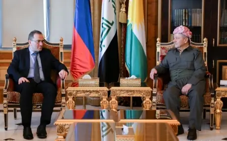 Başkan Barzani, Rusya Büyükelçisi ile Irak ve Bölgeyi Görüştü