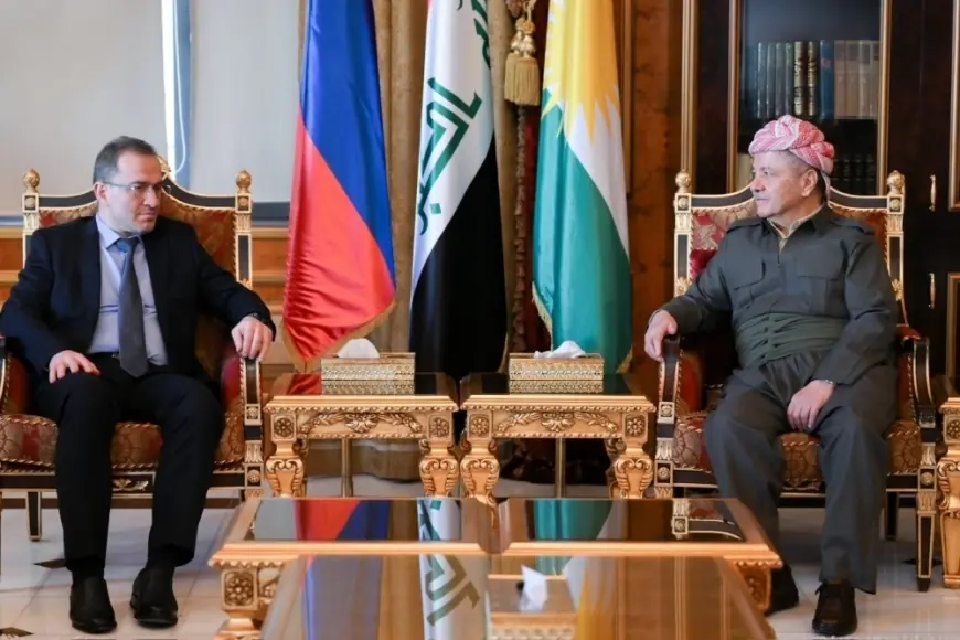 Başkan Barzani, Rusya Büyükelçisi ile Irak ve Bölgeyi Görüştü