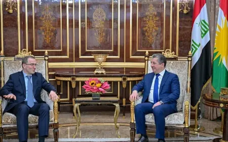 Mesrur Barzani ve Rusya Büyükelçi Irak Parlamento seçimlerini görüştü