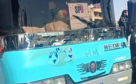 Şam ile Süveyda arasında yolcu otobüsüne silahlı saldırı: 2 ölü