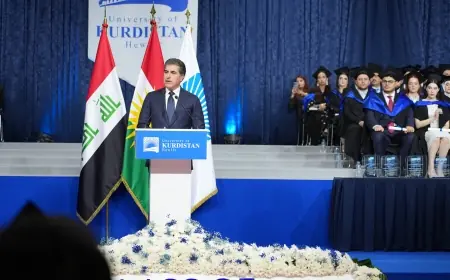 Neçirvan Barzani: Gençler Kürdistan'ın parlak geleceğidir