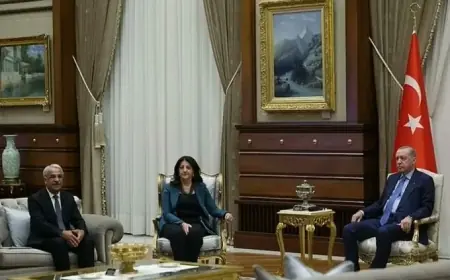 Heyeta Îmraliyê li ser hevdîtina bi Erdogan re daxuyanî da