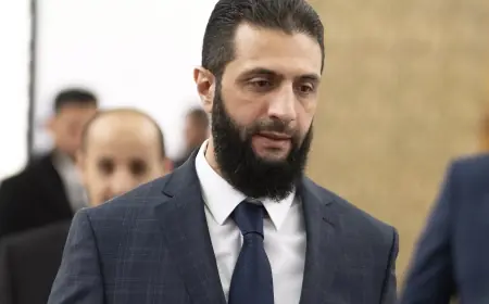 Ahmed Şara, 1946’dan bu yana Washington’u ziyaret eden ilk Suriye lideri