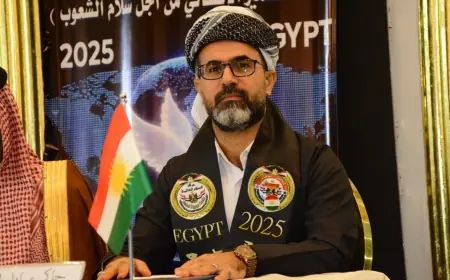 Adil Molla Salih Dünya Barış Kongresi’nde Kürdistan Referandumunu Anlattı