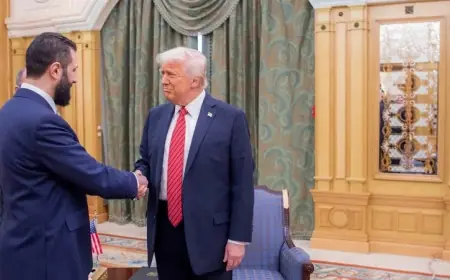 Trump'tan Ahmed Şara görüşmesine ilişkin açıklama
