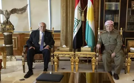 Başkan Barzani, Zalmay Halilzad ile Irak ve bölgedeki gelişmeleri görüştü