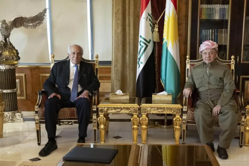 Başkan Barzani, Zalmay Halilzad ile Irak ve bölgedeki gelişmeleri görüştü