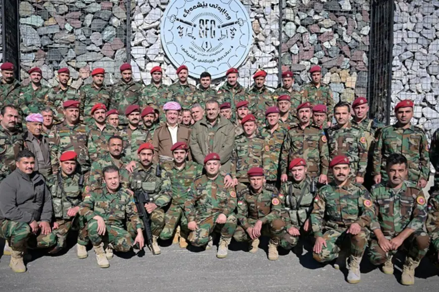 Serokwezîr Mesrûr Barzanî serdana Hêzên Pêşmerge kir