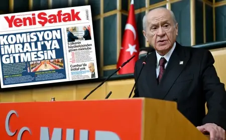 İktidar medyasından, Bahçeli'ye rest: 'Komisyon İmralı'ya gitmesin!'