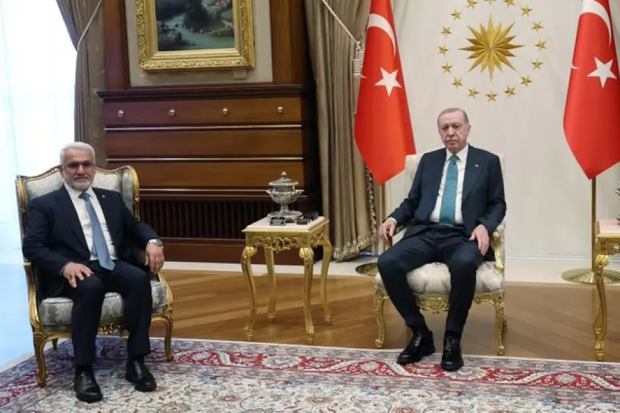 Erdoğan, Hüda Par Genel Başkanı Yapıcıoğlu ile görüştü