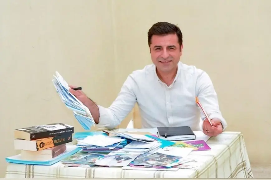 ‘Türkiye’nin hayrı için’ dokuz yıldır cezaevinde tutulan Demirtaş