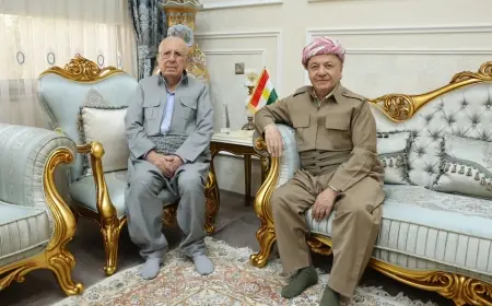 Serok Barzanî serdana Pêşmerge û kesatiyekê berçav ê Hewlêrê kir