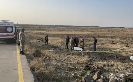 Siverek'te yol kenarında erkek cesedi bulundu
