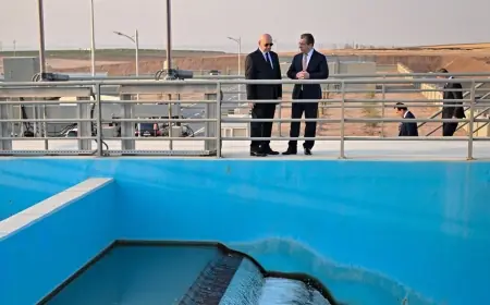 Mesrur Barzani, Erbil Acil Su Projesi'nin ikinci etabını açtı
