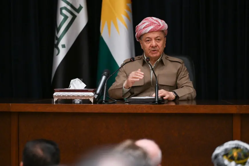 Mesud Barzani: Hiçbir koşul ve baskı altında Kürdistan halkının meşru haklarından taviz vermeyeceğiz