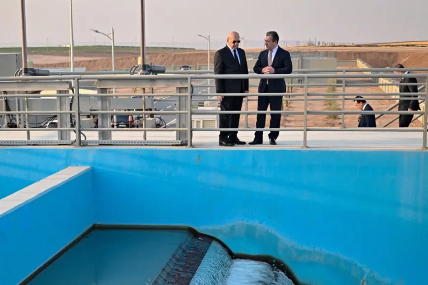 Mesrur Barzani, Erbil Acil Su Projesi'nin ikinci etabını açtı