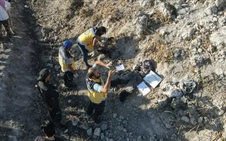 Şam Havalimanı yakınlarında toplu mezar bulundu