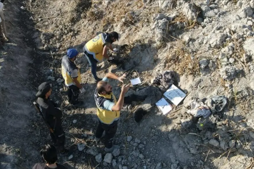 Şam Havalimanı yakınlarında toplu mezar bulundu