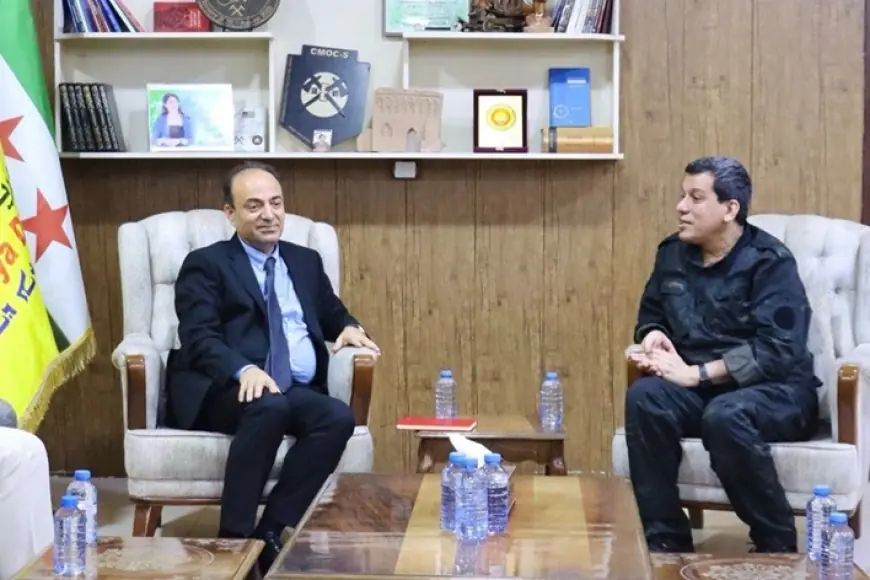 Mezlûm Ebdî û Osman Baydemîr civiyan