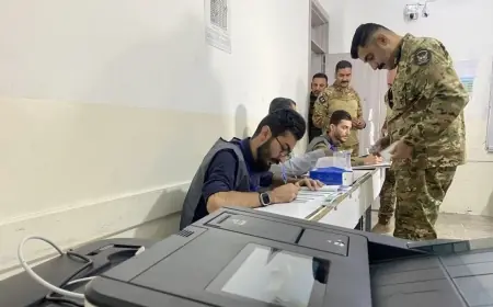 Irak genelinde özel oylama süreci devam ediyor