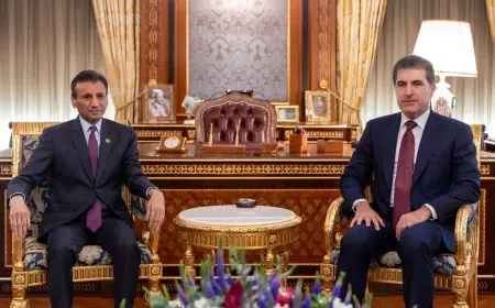 Neçirvan Barzani ve Muhammed Hassan, Erbil-Bağdat ilişkilerini görüştü