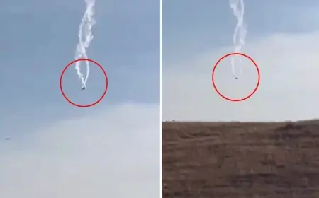 MSB'ye ait kargo uçağı Gürcistan'da düştü