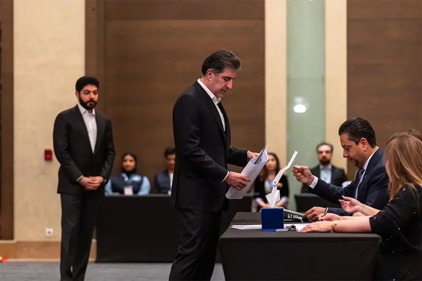 Neçirvan Barzani oyunu kullandı: Seçimin hayırlara vesile olmasını diliyorum