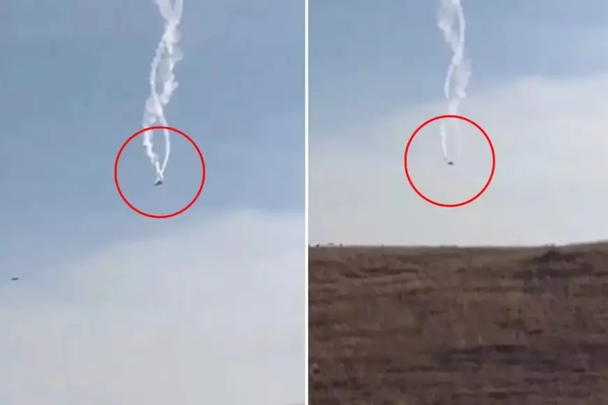 MSB'ye ait kargo uçağı Gürcistan'da düştü