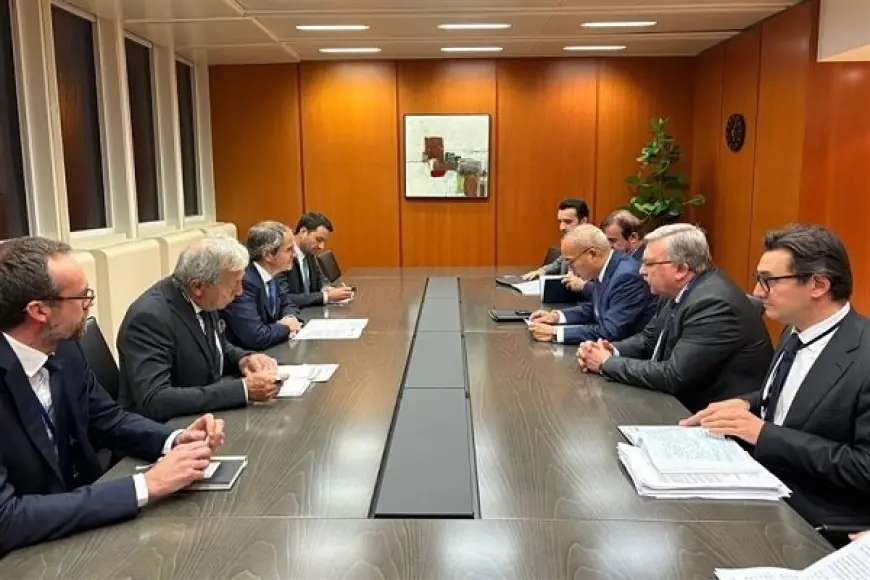 İran, Rusya ve Çin temsilcileri, Grossi ile bir araya geldi