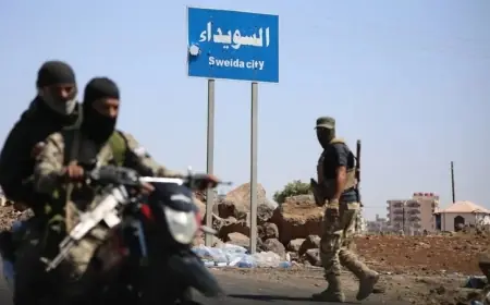 SANA: Süveyda’da silahlı gruplar el-Mecdel’deki güvenlik noktalarına saldırdı