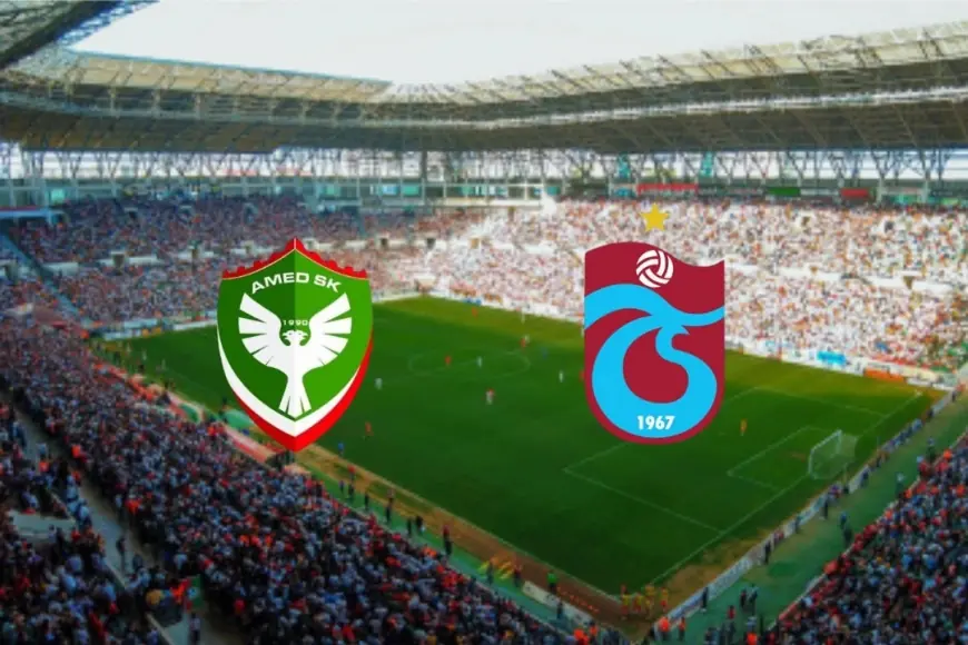 Amedspor ile Trabzonspor karşılaşacak