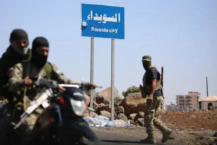 SANA: Süveyda’da silahlı gruplar el-Mecdel’deki güvenlik noktalarına saldırdı