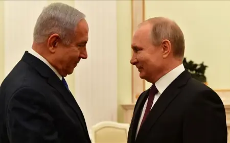 Putin ve Netanyahu, Gazze Ateşkesi ve Ortadoğu İstikrarını Görüştü