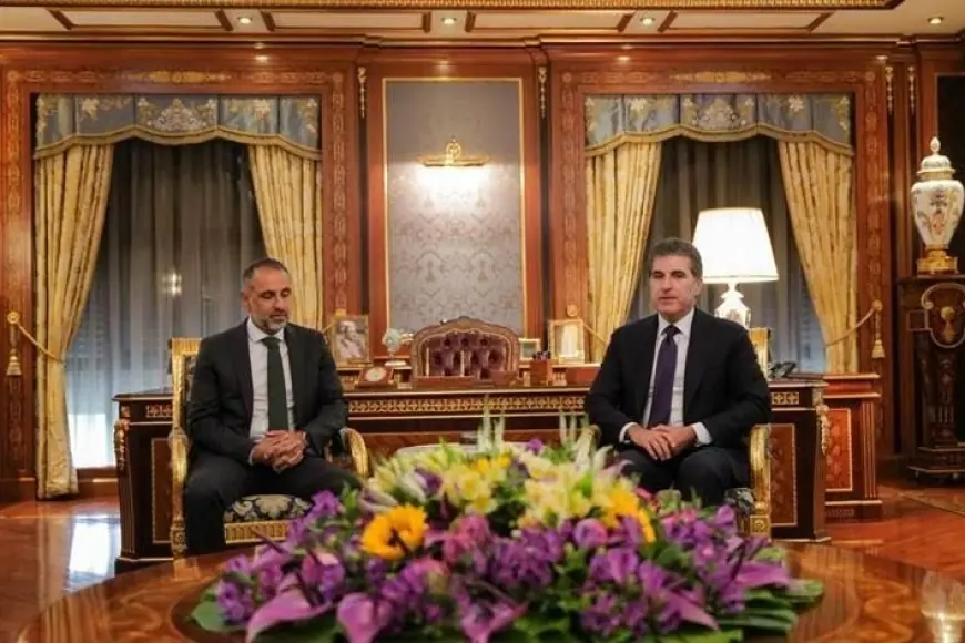 Neçirvan Barzani’den Üçlü Diplomatik Görüşme