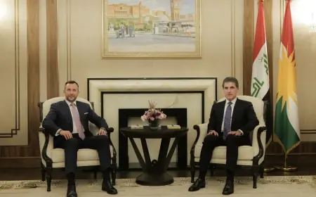 Neçirvan Barzani, İtalya'nın Irak Büyükelçisi ile görüştü