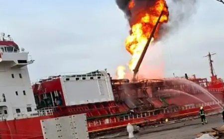 Ukrayna'da Türk gemisine dronla saldırı