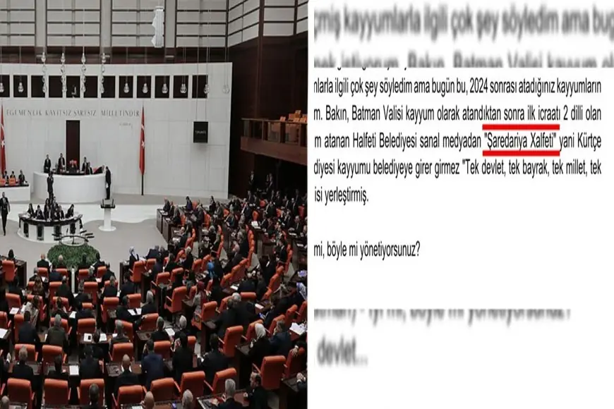 TBMM tutanaklarında ilk defa Kürtçe ifadeler yer aldı