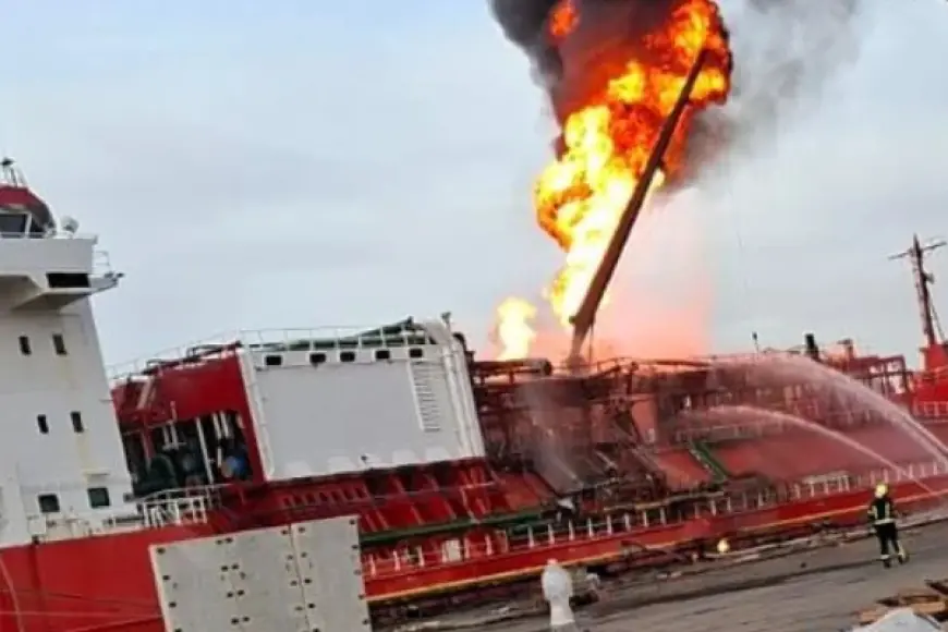 Ukrayna'da Türk gemisine dronla saldırı