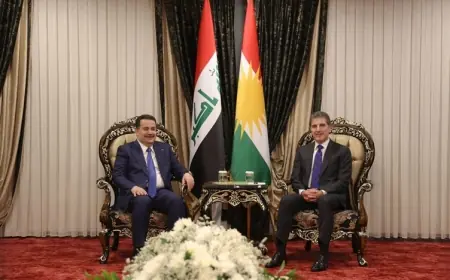 Neçirvan Barzani Irak Başbakanı Sudani ile görüştü